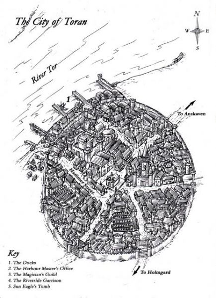 Fichier:Lone Wolf - -EN- - Map - Sommurland - city of Toran.jpg