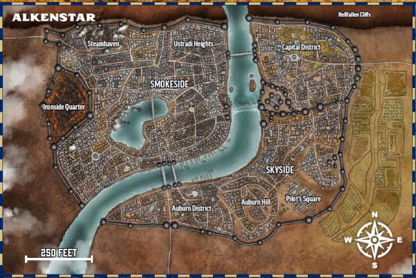 Alkenstar city map