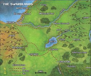 Swardlands map