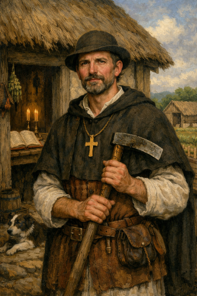 Fichier:Yeoman modeste du XVe siècle.png