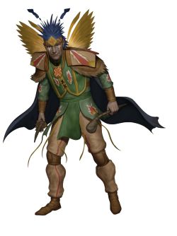 Burn Rider in Regalia