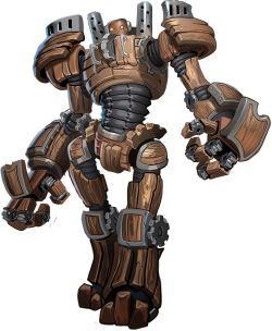Le Garde du Corps Golem mecanique