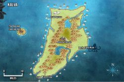 Kalva map