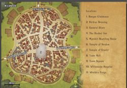Willowside map