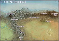 Tusk mountains